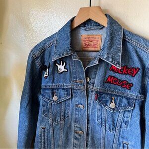 Levi’s x Disney | Ex-Boyfriend Mickey Patch Denim Jacket